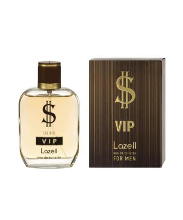 Lazell Dollar Vip for Men Perfume | Impression by Million Priv | Eau De Toilette 3.4 Fl Oz | Citrus Woody Tobacco Fragrance | European oncentrated Scent Lasts 6-9 Hours - Buy Online on GoSupps.com
