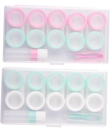 Solustrie Portable Storage Box for Colored Contact Lenses - Durable Contact Lens Case & Travel Container - Buy Online on GoSupps.com
