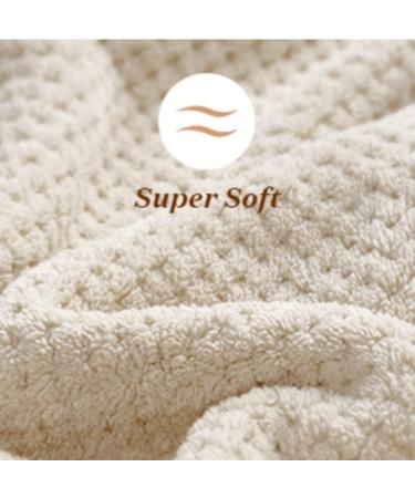YANBOYI Large Microfiber Hair Towel Wrap for Women - Anti Frizz, Super Absorbent Khaki Hair Turban - Buy Online on GoSupps.com