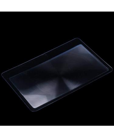 10 PCS Credit Card Sized Magnifying Lenses3xMagnifier Magnification Magnifying Fresnel Lens Superior Quality and Creative Medium - Buy Online on GoSupps.com