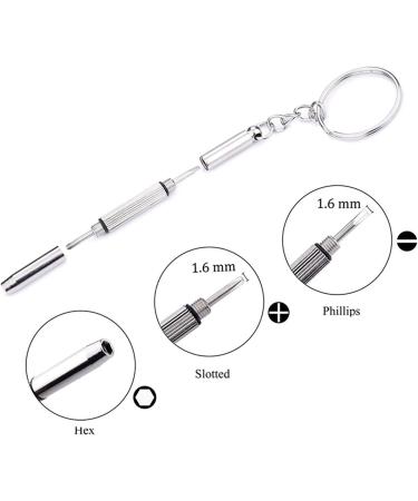 1000 PC Tiny Repair Screws for Glasses - Stainless Steel Assortment Set for Watches & Sunglasses | International Shipping - Buy Online on GoSupps.com