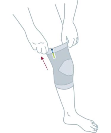 Actimove Arthritis Care Knee Support - XLarge Beige - Light Compression & Therapeutic Warmth for Knee Arthritis - Buy Online on GoSupps.com