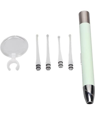 Ear Cleaning Kit with LED Light and Storage Case - USB Charging Ear Wax Removal Tool for Adults and Children - 4 Tips and Magnifying Lens Included (Green) - Buy Online on GoSupps.com