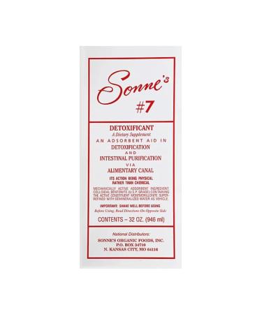 Sonne's - Detoxifying Liquid Hydrated Bentonite Clay 7 32 Oz
