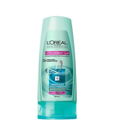 L Or al Paris Hair Expertise Extraordinary Clay Conditioner For Oily Roots Dry Ends 385 mL Extraordinary Clay 385 ml (Pack of 1) Conditioner