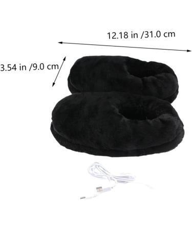 FOMIYES Electric Warm Shoes Slippers - Super Soft Fleece Heating Slippers for Cozy Comfort International Shipping Available - Buy Online on GoSupps.com