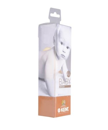 Kent White Bristle Baby Brush and Comb Set - Gentle Care for Baby's Hair - Buy Online on GoSupps.com