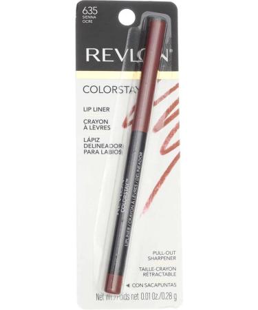 Revlon ColorStay Lipliner Sienna 635 1 ea - Pack of 3 - Buy Online on GoSupps.com