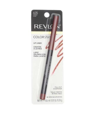 Revlon ColorStay Lipliner with SoftFlex - Sienna 635 0.01 Oz | Long-lasting Lip Liner for Precision & Definition - International Shipping Available - Buy Online on GoSupps.com