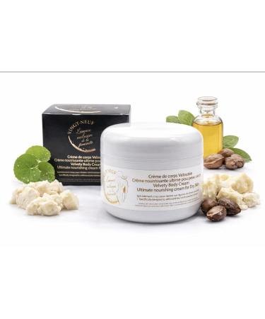 VINGT-NEUF Nourishing Body Cream for Dry & Sensitive Skin | Deep Hydration Body Butter with Cocoa & Mango Butter Glutathione Cream & Centella Asiatica Extract | Moisturizing Cream for Women 100mg