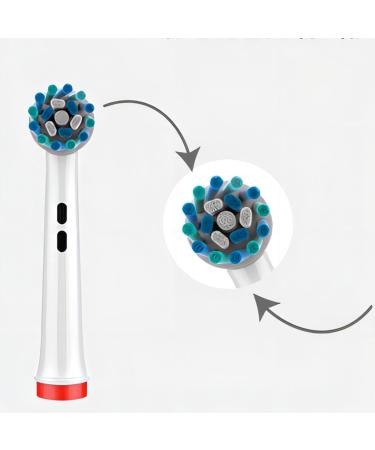 4 PCS Electric Toothbrush Head Electric Toothbrush Heads Tooth Brushes Pack Power Toothbrush Replacement Heads Precision Clean Toothbrush Heads Replacement Toothbrush Heads Compatible with Oral B - Buy Online on GoSupps.com