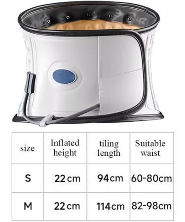 Waist Air Traction Belt | Lower Back Pain Relief Device with 17 Air Columns | Sciatica & Herniated Disc Support - Buy Online on GoSupps.com