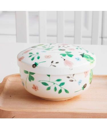 Lunch Noodle Bowl Breakfast Cereal Fruit Bowl Children's Ice Cream Dessert Bowl Kitchen Tableware Bowl White Round Bowl Family Party Food Bowl (Color : Green Size : 11.4CM*5.9CM) - Buy Online on GoSupps.com
