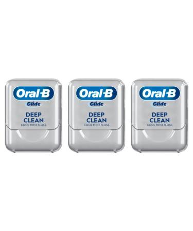 Oral-B Glide Pro-Health Dental Floss 40m 3 Count - Deep Clean Cool Mint Flavor - Buy Online on GoSupps.com