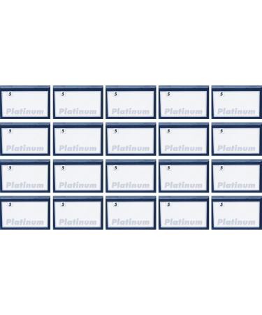 Buy 50 Platinum Double Edge Razor Blades - Premium Quality Made in Russia - International Shipping Available - Buy Online on GoSupps.com