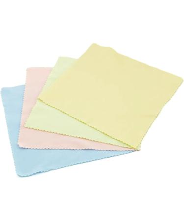 100 Pack Microfiber Cleaning Cloths for Glasses Lenses & Screens - Ultra Soft & Lint-Free (5x5 inches) - Perfect for Eyewear & Electronics - Buy Online on GoSupps.com