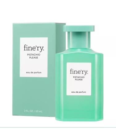 Fine'ry Pistachio Please Eau de Parfum 2 fl oz | Sweet & Nutty Pistachio Perfume for Women | Long-Lasting Warm Gourmand Fragrance | Ideal for Day and Night Use - Buy Online on GoSupps.com