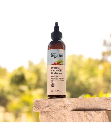 Sky Organics Organic GroPotion for Hair - USDA Certified Organic, Strengthen, Lengthen & Condition - 6 fl. oz - Buy Online on GoSupps.com