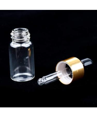 Pack of 20 2ml Clear Glass Bottles with Dropper Pipettes - Buy Online on GoSupps.com