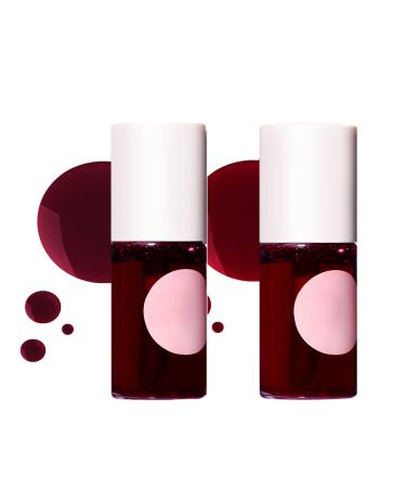 2PCS Lip Tint Stain Set  Velvet Lip Gloss Moisturizing Lip Plumping Lip Stain Long Lasting Waterproof Liquid Lipstick Set Multipurpose Water Tint Lip Stain for Liquid Blush Lip and Cheek Tint(03 & 04) - Buy Online on GoSupps.com