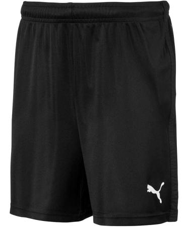 PUMA Kids LIGA Training Shorts Core Jr - Black/White | International Shipping Available - Buy Online on GoSupps.com