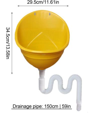 Urine Diverter Toilet - Waterless Urinal for Men | Portable Waterless Urinal for Men Convenient Urinal Diverter Outdoor Toilet Outdoor Camping Urinals for Outdoor Yellow - Buy Online on GoSupps.com