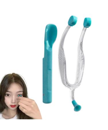 Maciun Blau Contact Lens Remover Tool | Soft Portable Silicone Shovel for Easy Home & Travel Use - Buy Online on GoSupps.com