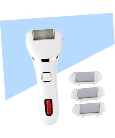 Ipetboom 1pc Foot Grinder Electronic Feet File Foot Scrubber Heel Pedicure File Rechargeable Fabric Foot Remover Handheld Foot Clippers Scroll Wheel - Buy Online on GoSupps.com