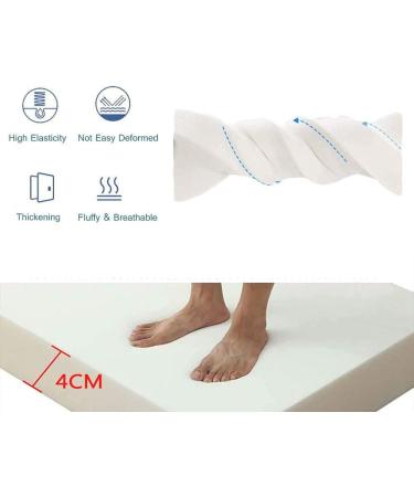 Comfortable Long Bench Cushion Pad Rectangle Long Stool Mat 2 or 3 Seater Not-Slip Settee Cushion with Ties for Patio Furniture Swing Chair - Buy Online on GoSupps.com