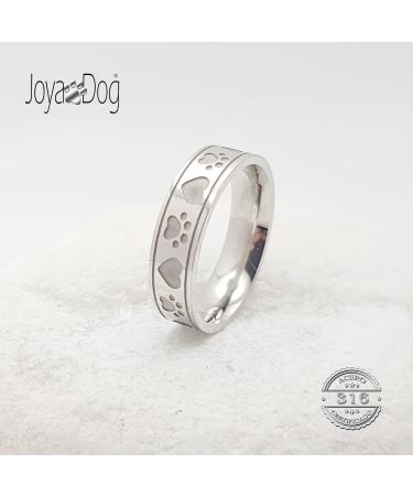 Heart Dog & Cat Paw Ring for Women - 6mm Wide Comfortable Fit | Shop Internationally - Buy Online on GoSupps.com