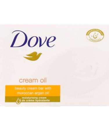 Dove Beauty Cream Bar With Moroccan Argan Oil 3.5 Ounce / 100 Gram (Pack of 12 Bars) - Buy Online on GoSupps.com