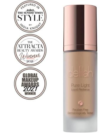 delilah Pure Light Liquid Radiance Halo For Women Foundation - 1.01 Oz - Buy Online on GoSupps.com