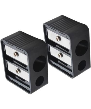 Professional Eyeliner Sharpener - Double Holes for Eyebrow & Lip Liner | Perfect for School & Office Supplies - Buy Online on GoSupps.com