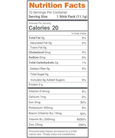 TRULABS Endurance Energy Focus Drink Mix - Orange Pineapple | International Shipping - Buy Online on GoSupps.com