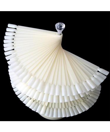  FRCOLOR FRCOLOR Solon 1 Set Natural False Nails Spiral Plate Color Gel Rotating Shelf with Wands Clear False Tips for Manicure Color Nail Polish - Buy Online on GoSupps.com