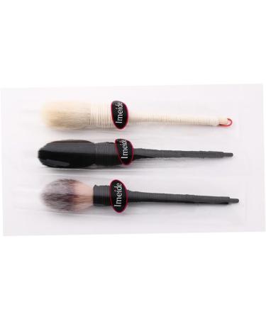 Handmade Rattan Handle Makeup Brush Professional Powder Makeup Brushes Blush Brush Cosmetic For Blending And Applying(Tricolor) powder makeup brush - Buy Online on GoSupps.com