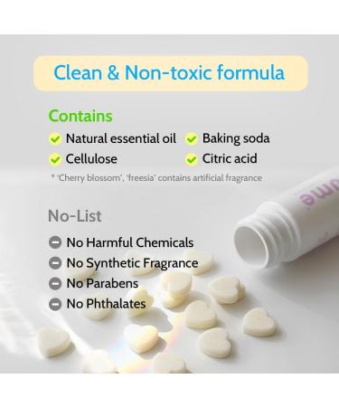 tofume Effervescent Bathroom Air Fresheners - Fresh Minty Lemon Fragrance - Toilet Deodorizer Tablets Air Fresheners For Bathroom Drop in Flushable Air Freshener Toilet Fresheners 1 Pack - Buy Online on GoSupps.com