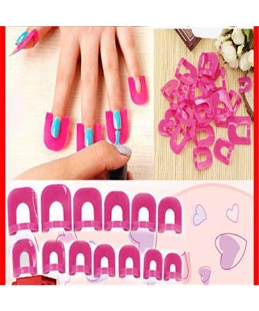 Demarkt Nail Stencil - Premium Fingernail Art Tool for Perfect Nail Polish & Manicure Protection | International Shipping - Buy Online on GoSupps.com