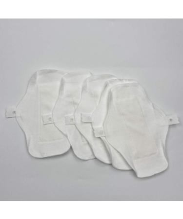 MILISTEN Waterproof Washable Menstrual Pads - 6 Pcs Reusable Sanitary Napkins & Panty Liners for Women - Buy Online on GoSupps.com