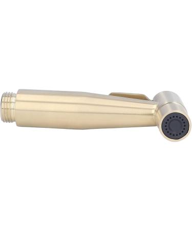 Hand Bidet Set - Stainless Steel Bidet Sprayer with Adjustable Water Pressure | Portable Space-Saving Design | Easy Installation - Gold Finish - Buy Online on GoSupps.com