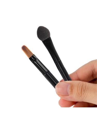 2-in-1 Mini One-Way Lip & Eyeshadow Brush Set - 100 Pieces for Flawless Makeup Application | Rose Blower Design - Buy Online on GoSupps.com