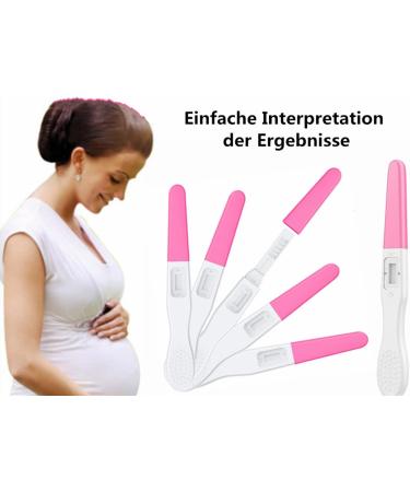 Komunj 6-Pack Early Pregnancy Test Sticks - Over 99% Accurate HCG Test (25 MIU/ml) - Fast & Reliable Results - Buy Online on GoSupps.com