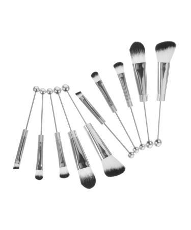 minkissy 2 Sets Metal Handle Makeup Brush Eyebrow Brush Eye Shadow Powder Brush Blush Brush Concealer Brush Eye Makeup Brush Makeup Brush for Women Eyes Paint Aluminum Alloy