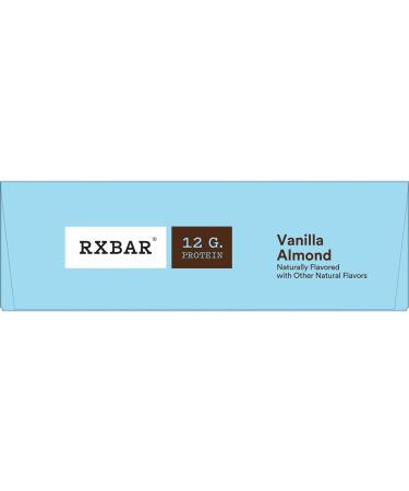 RXBAR Vanilla Almond Protein Bar 1.83oz (12 Pack) - High Protein Gluten Free Snack - Buy Online on GoSupps.com