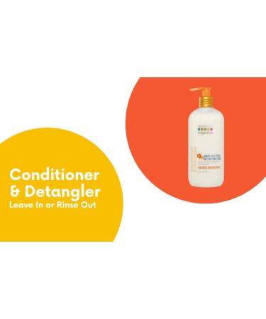 Nature's Baby Organics Conditioner & Detangler - Vanilla Tangerine 16 fl oz | Organic & Gentle Care - Buy Online on GoSupps.com