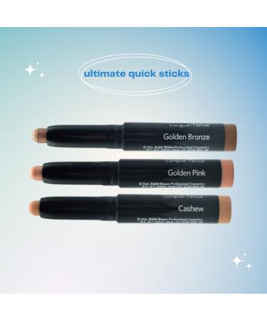 Bobbi Brown Out All Night Mini Long-Wear Cream Shadow Gift Set Cashew Golden Pink & Golden Bronze | Shop Now for International Shipping - Buy Online on GoSupps.com