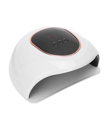 Professional Nail Dryer 72W UV LED Lamp Gel Nail Polish Curing Machine Nail Art Manicure Tools with 3 Timer Settings Smart Automatic Sensor LCD Display(White) - Buy Online on GoSupps.com