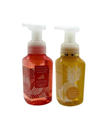 Bath & Body Works Gentle & Clean Foaming Hand Soap 8.75 fl oz (Watermelon Lemonade & Pineapple Prosecco)