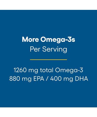 Buy Natural Factors Rx Omega-3 120 Enteric-Coated Softgels - Premium Fish Oil Supplement - Buy Online on GoSupps.com