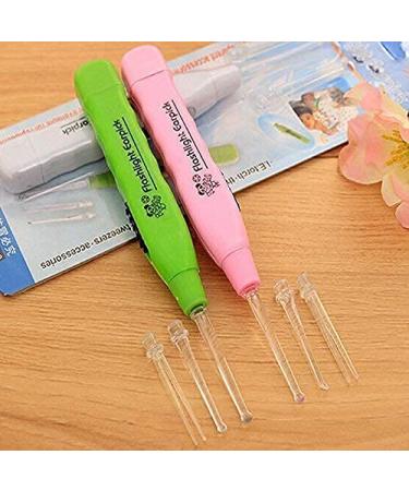 LED Flashlight Earpick for Gentle Ear Wax Removal - Ear Cleaning Tool for Kids & Adults - Buy Online on GoSupps.com